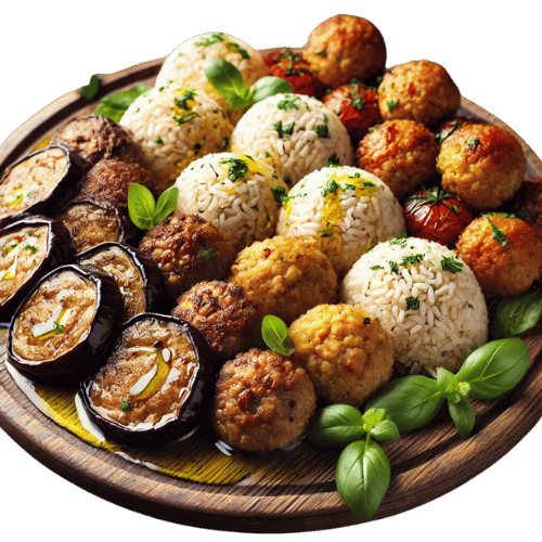 Tris di Polpette Miste