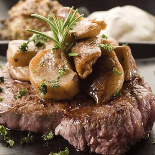 Tagliata ai Funghi Porcini